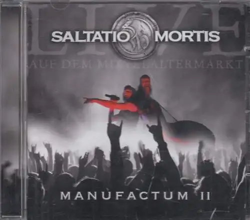 CD: Saltatio Mortis, Manufactum II, 2010, Napalm Records, gebraucht, gut