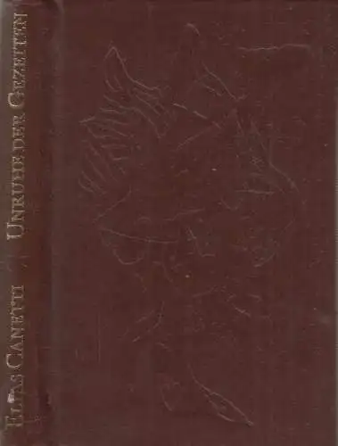 Buch: Unruhe der Gezeiten, Canetti, Elias, 1989, Verlag Volk und Welt