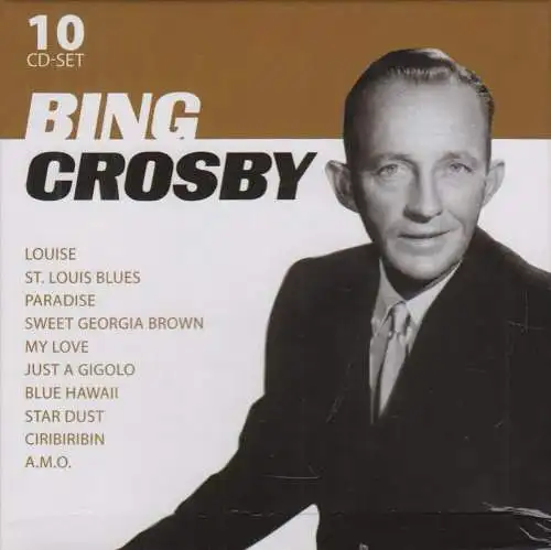 CD-Box: Bing Crosby, Membran Music, 10 CDs, gebraucht, gut