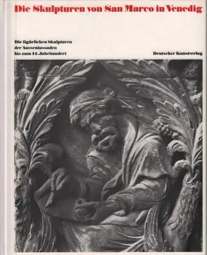 Buch: Die Skulpturen von San Marco in Venedig, Wolters, Wolfgang (Hrsg.), 1979