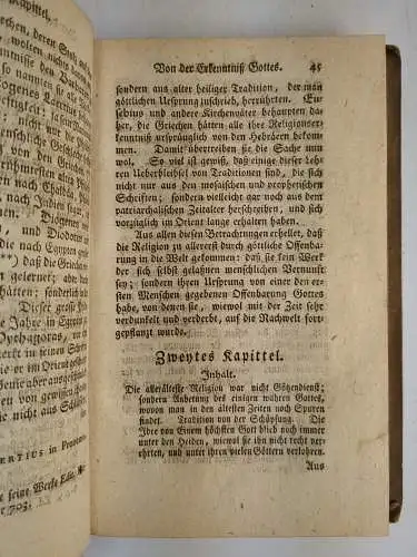 Buch: Erweis der Vortheile und Nothwendigkeit der christlichen..., Leland, 1769