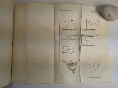 Buch: Praktische Anweisung zum Feldmessen, Arzberger, C., 1799, Sinnersche