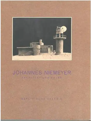 Buch: Johannes Niemeyer, Architekt und Maler, 1990, Berlinische Galerie