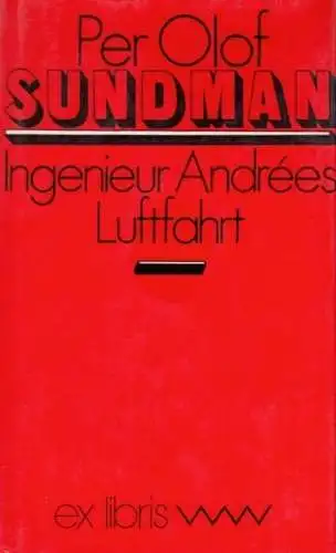 Buch: Ingenieur Andrées Luftfahrt, Sundman, Per Olof. Ex libris, 1980