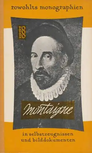 Buch: Michel de Montaigne, Jeanson, Francis, 1958, Rowohlt, in Selbstzeugnissen