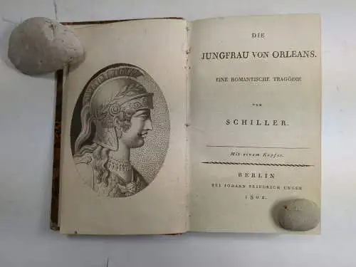 Buch: Die Jungfrau von Orleans, Tragödie, Friedrich Schiller, 1802, Unger