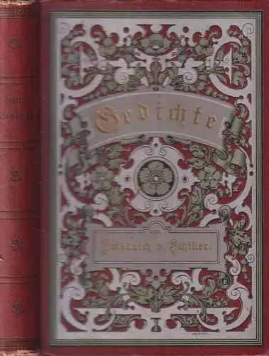 Buch: Gedichte, Friedrich Schiller, Otto Hendel Verlag, gebraucht, gut, Fraktur