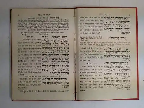 Buch: Das Pessach-Fest / Die Peßach-Haggada, Kisch, Alexander, 1889, Pascheles