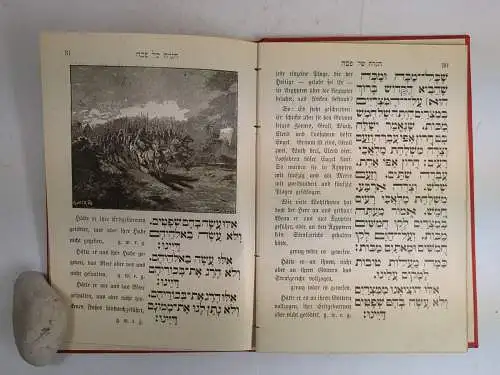 Buch: Das Pessach-Fest / Die Peßach-Haggada, Kisch, Alexander, 1889, Pascheles