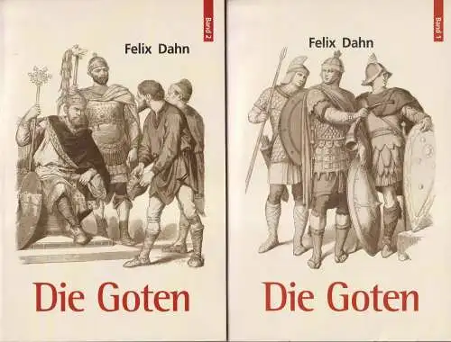Buch: Die Goten 1+2, Dahn, Felix, 2 Bände, gebraucht, gut, RM Buch und Medien