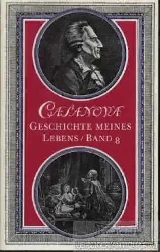 Buch: Geschichte meines Lebens. Band 8, Casanova, Giacomo. 1986, Band 8