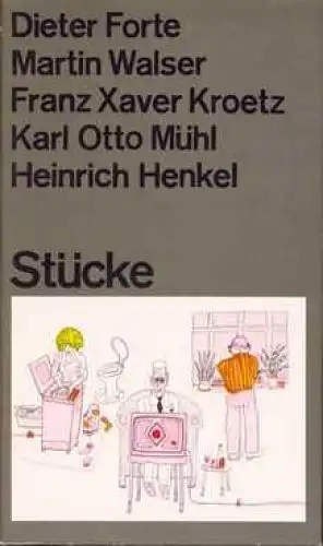 Buch: Stücke aus der BRD, Liersch, Werner. 1976, Verlag Volk und Welt