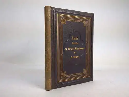 Buch: Anna Gräfin zu Stolberg-Wernigerode - Oberin von Bethanien, 1868, Velhagen