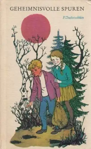 Buch: Geheimnisvolle Spuren, Dudotschkin, P. Robinsons billige Bücher, 1970