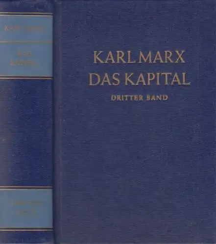 Buch: Das Kapital, Band 3, Marx, Karl, 1981, Dietz Verlag, gebraucht, gut