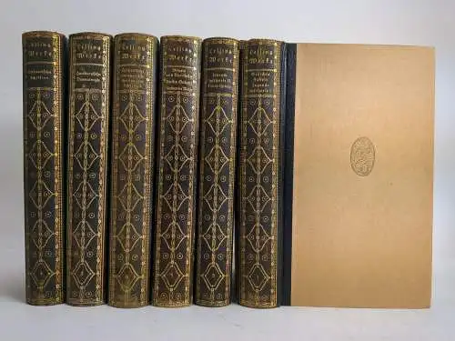 Buch: Lessings Gesammelte Werke, Lessing, Gotthold Ephraim, 6 Bände, Tempel Vlg.