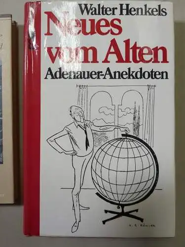 18 Bücher Konrad Adenauer: Attentat, Anmerkungen, Briefwechsel, Gespräche ...