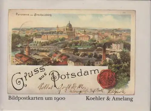 Gruß aus Potsdam, Uhlmann, Reiner Jens. 1990, Koehler & Amelang, gebraucht, gut