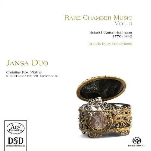 CD: Jansa Duo, Rare Chamber Music Vol. II. 2009, Heinrich Anton Hoffmann