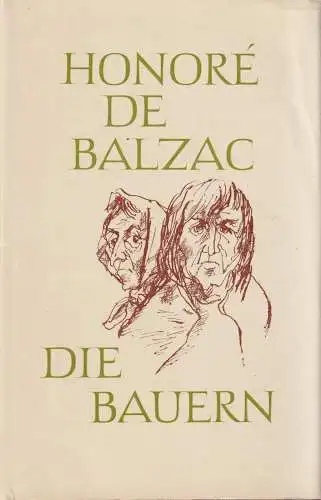 Buch: Die Bauern. Der Landarzt. Balzac, Honore de, 1971, Aufbau Verlag