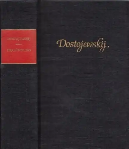 Buch: Der Jüngling, Roman. Dostojewskij, F. M. 1968, Aufbau Verlag