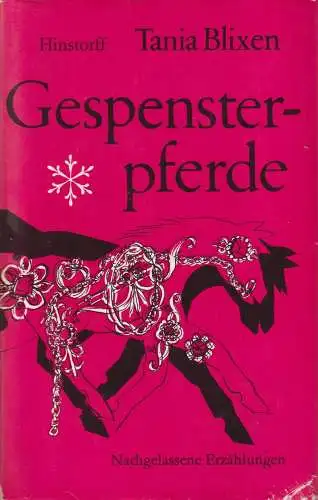 Buch: Gespensterpferde, Erzählungen.  Blixen, Tania. 1982, Hinstorff Verlag