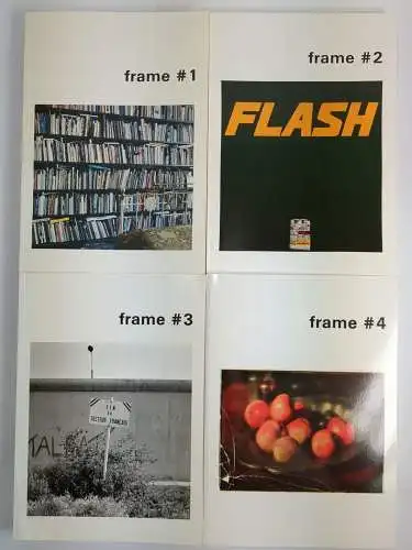 4 Bände frame #1 bis #4, Jahrbuch der Deutschen Gesellschaft für Photographie