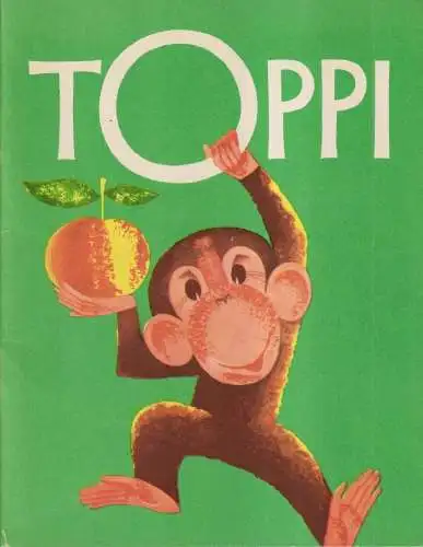 Heft: Toppi, Rannap, Jaan. 1974, Verlag Eesti Raamat, gebraucht, gut