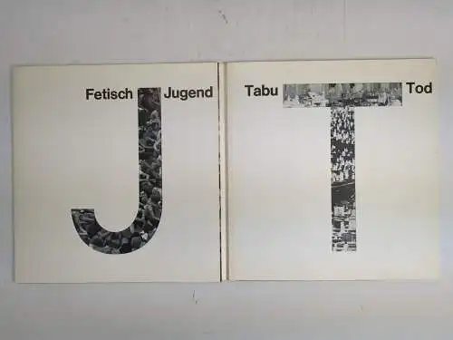 Ausstellungskatalog: Fetisch Jugend - Tabu Tod, 1973, Rolf Wedewer / Th. Kempas