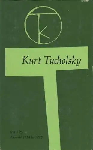 Buch: Mit 5 PS, Tucholsky, Kurt. Ausgewählte Werke, 1970, Verlag Volk und Welt