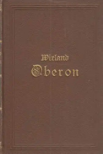 Buch: Oberon, Ein Gedicht. Wieland, C. M., Reclam Verlag, Miniaturausgabe