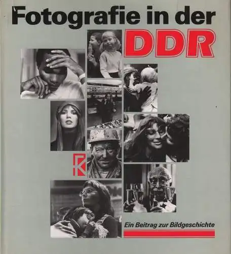 Buch: Fotografien in der DDR, Hoffmann, Heinz / Knapp, Rainer. 1987, Fotokino