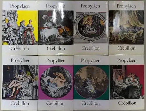 Buch: Crebillon der Jüngere - Das Gesamtwerk in acht Bänden , Propyläen, 8 Bände