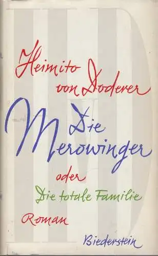 Buch: Die Dämonen, Doderer, Die Merowinger oder Die Totale Familie, Doderer, gut