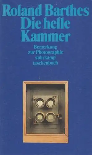 Buch: Die helle Kammer. Barthes, Roland, 1989, Rowohlt Taschenbuch, Photographie