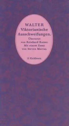 Buch: Viktorianische Ausschweifungen, Walter, 1997, Eichborn, gebraucht, gut