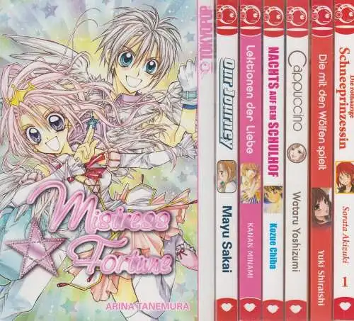 7 Mangas Romance, Tokyopop Verlag, Sorata Akizuki, Wataru Yoshizumi, Mayku Sakai