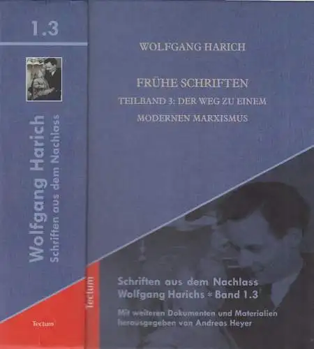 Buch: Schriften aus dem Nachlass, Bd. 1.3, Harich, Wolfgang, 2018, Tectum