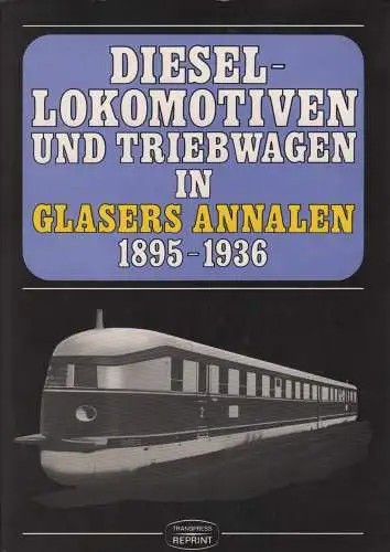Buch: Diesellokomotiven in Glasers Annalen..., Repetzki (Hg.), 1987, Transpress