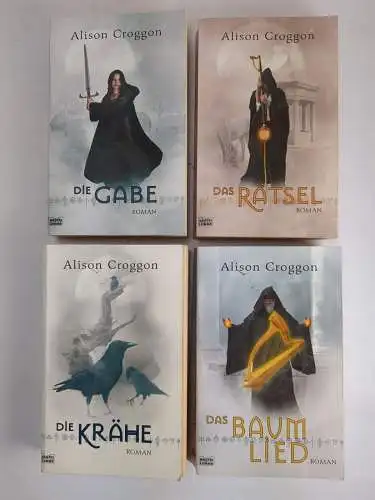 Buch: Pellinor-Saga, Alison Croggon, Gabe, Rätsel, Krähe, Baumlied, 4 Bände