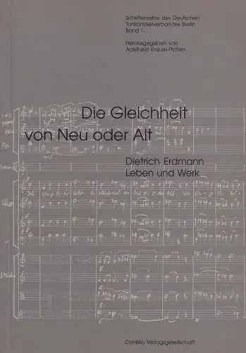 Buch: Die Gleichheit von Neu oder Alt, Krause-Pichler, Adelheid, 1997, ConBrio