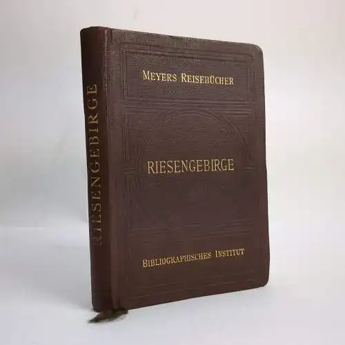 Buch: Riesengebirge, Isergebirge, Grafschaft Glatz, Altvater, Meyers Reisebücher