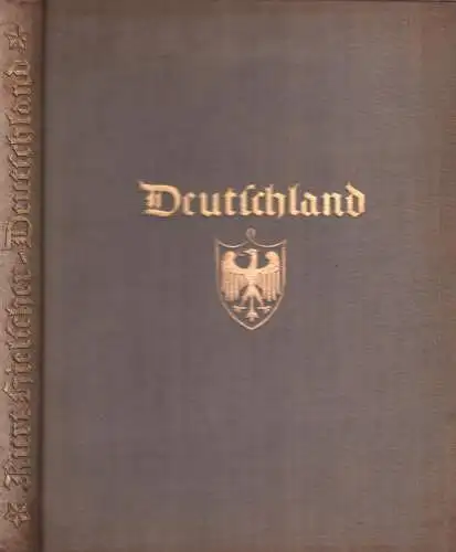 Buch: Deutschland, Hielscher, Kurt. Orbis Terrarum, 1924, Verlag Ernst Wasmuth