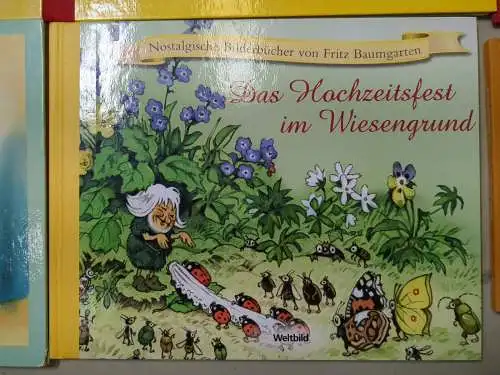 9 Bände Fritz Baumgarten: Gnomenland, Fiepchen, Teddy, Hoppel, Strupp & Foxi