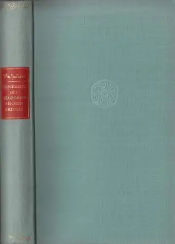 Buch: Geschichte des Peloponnesischen Krieges, Thukydides. 1961, Insel-Verlag