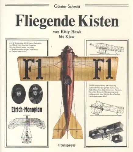 Buch: Fliegende Kisten, Schmitt, Günter. 1985, gebraucht, gut