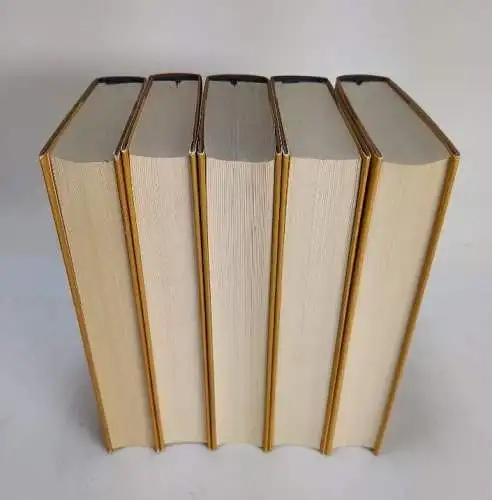 Buch: Mark Twain - Gesammelte Werke in fünf Bänden, 1976, Hanser Verlag, 5 Bände