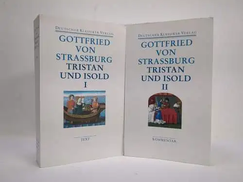 Buch: Tristan und Isold I + II, Gottfried von Straßburg, 2021, 2 Bände
