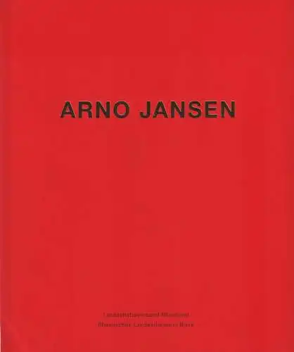 Ausstellungskatalog: Arno Jansen, 1990, Rheinland, Frauenbildnisse 1984-1990