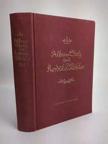 Buch: Alban Stolz und Kordula Wöhler (Kordula Peregrina), Julius Mayer, Herder